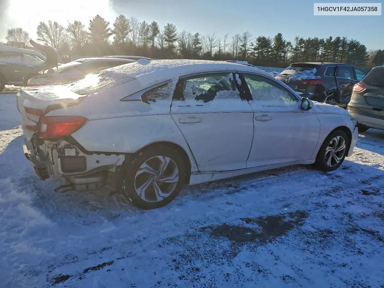1HGCV1F42JA057358 2018 Honda Accord Ex