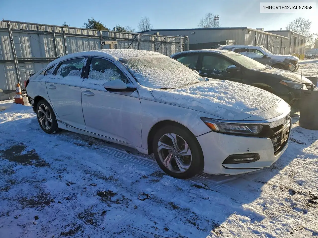 1HGCV1F42JA057358 2018 Honda Accord Ex