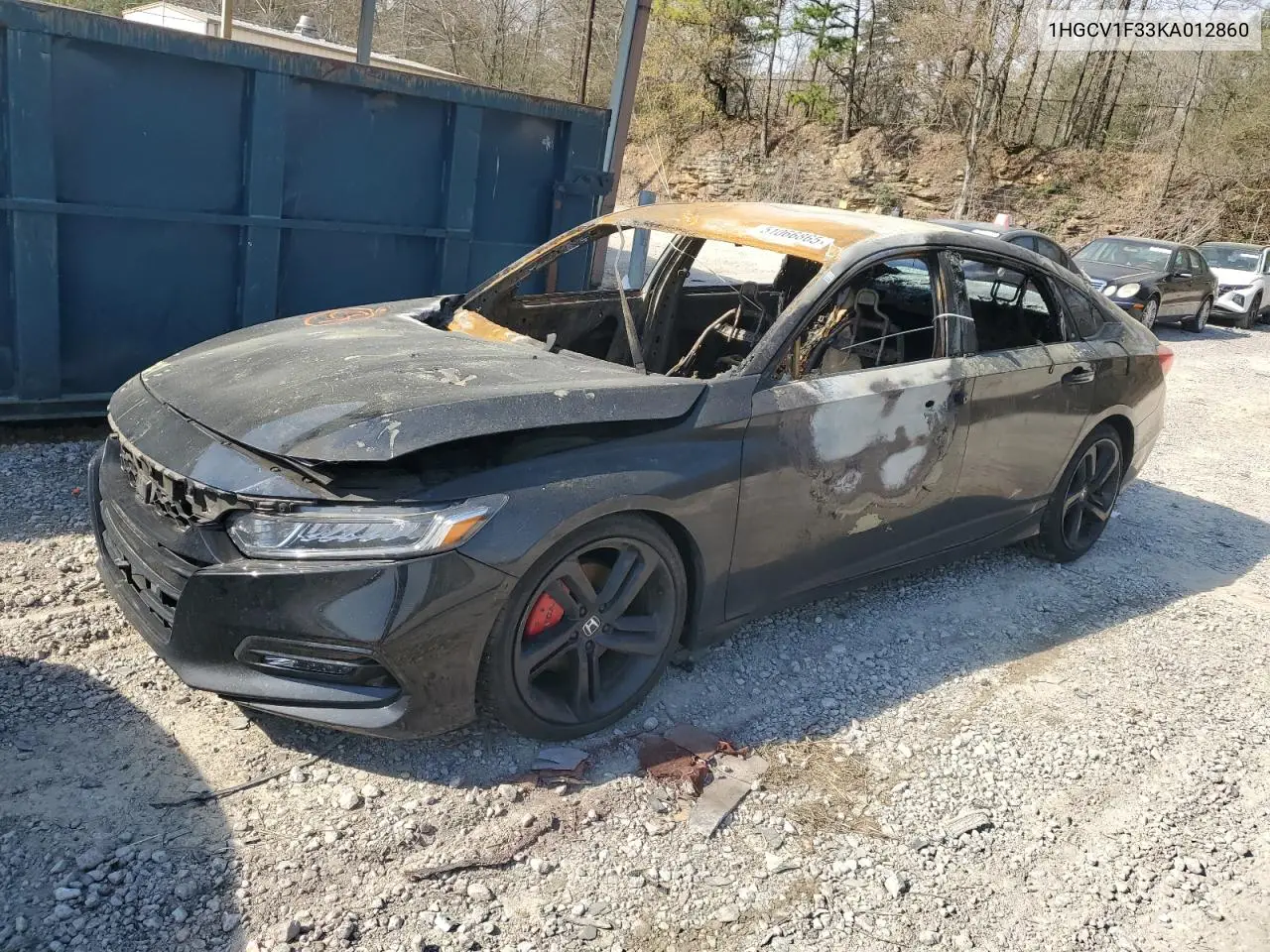 1HGCV1F33KA012860 2019 Honda Accord Sport