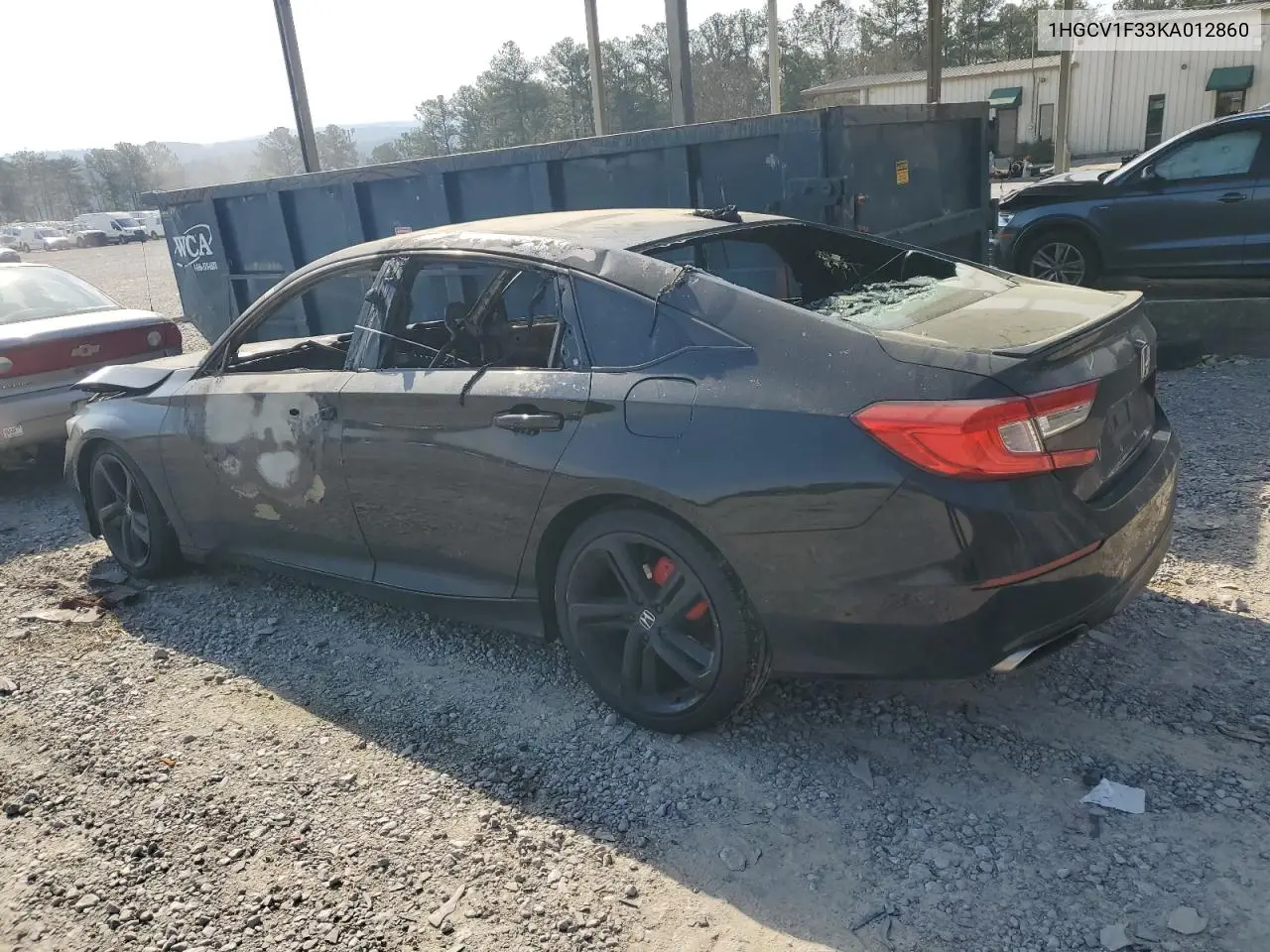 1HGCV1F33KA012860 2019 Honda Accord Sport