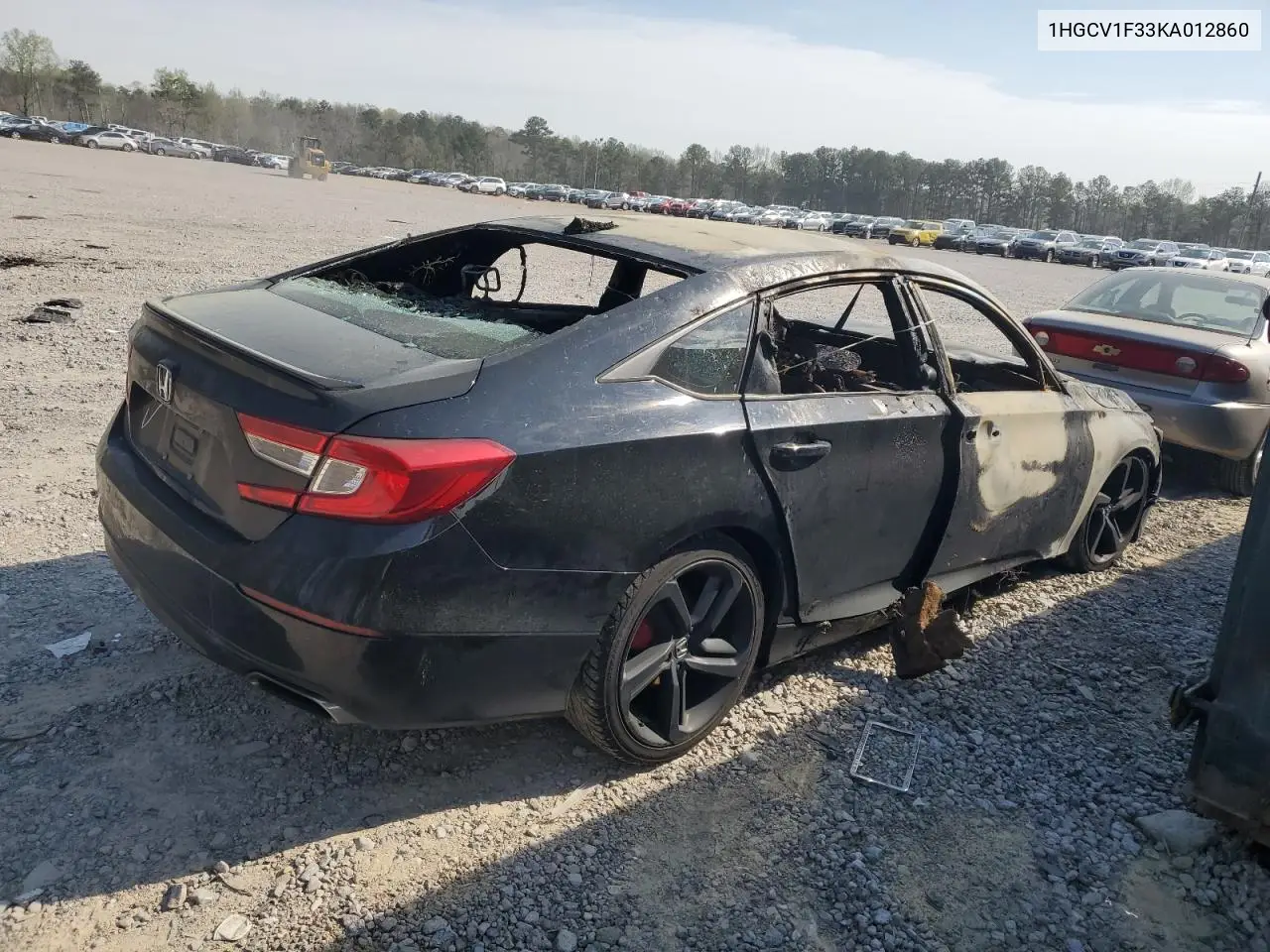 1HGCV1F33KA012860 2019 Honda Accord Sport