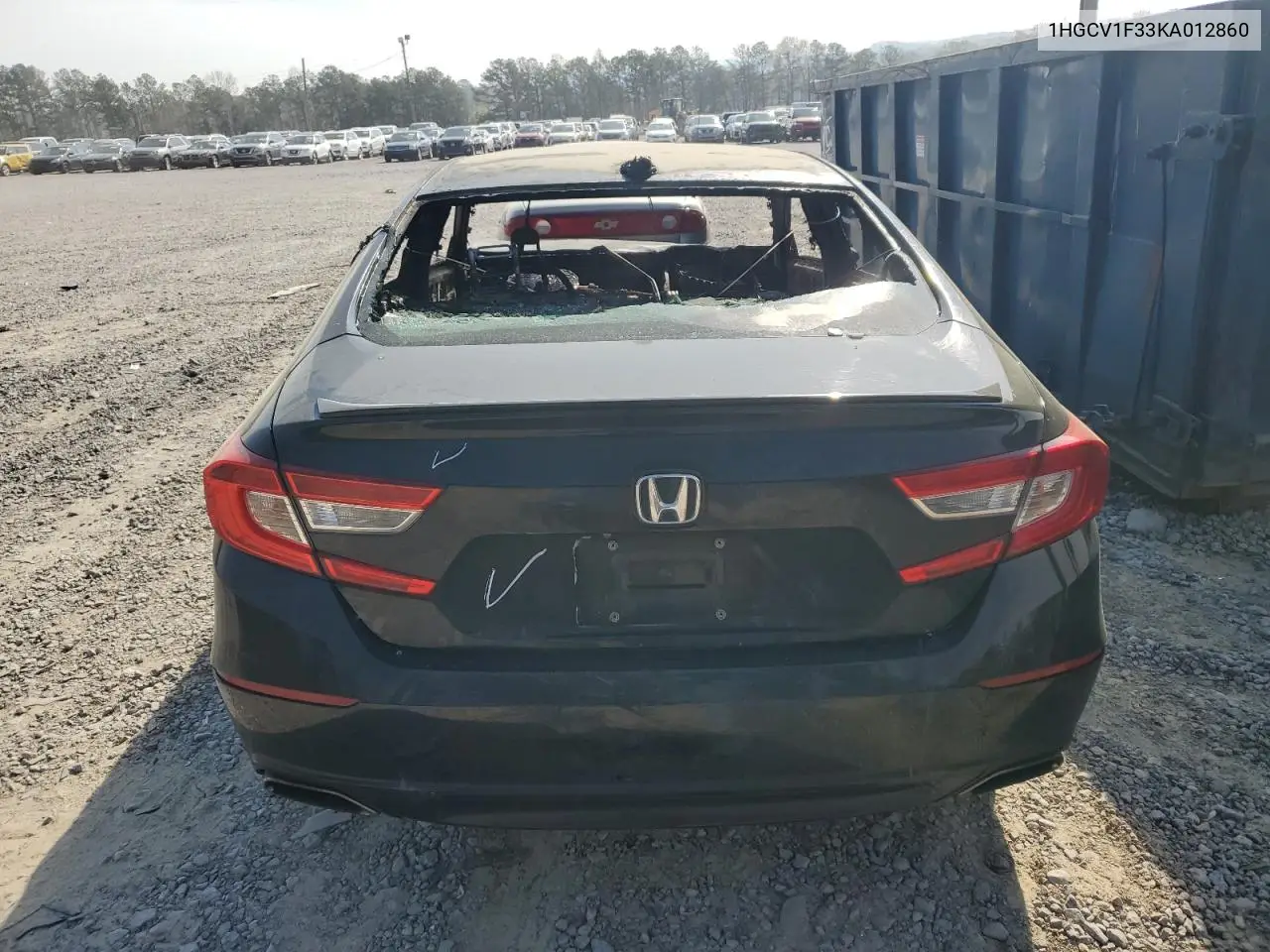 1HGCV1F33KA012860 2019 Honda Accord Sport