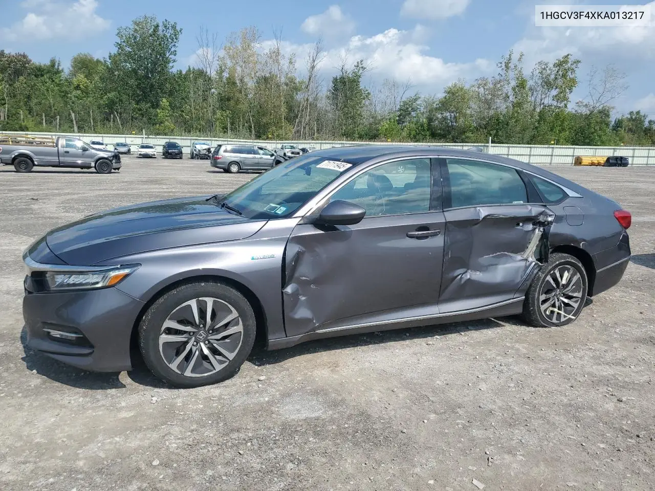 1HGCV3F4XKA013217 2019 Honda Accord Hybrid Ex