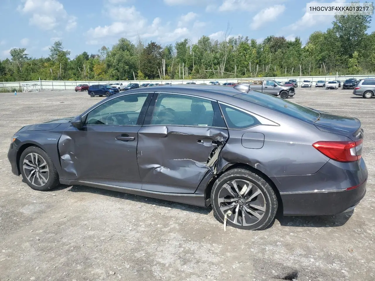 1HGCV3F4XKA013217 2019 Honda Accord Hybrid Ex