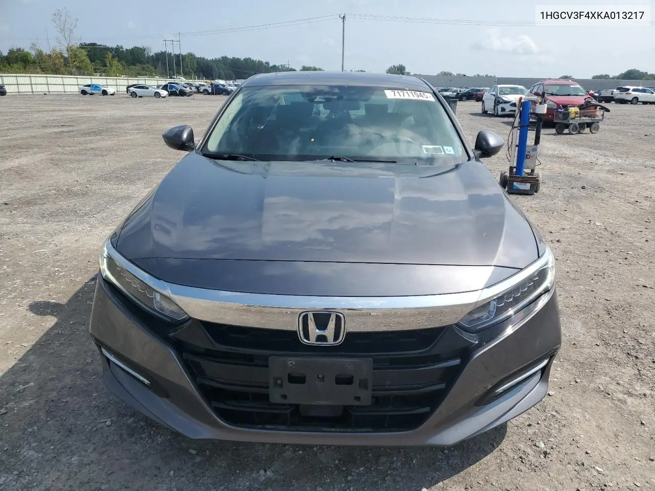1HGCV3F4XKA013217 2019 Honda Accord Hybrid Ex