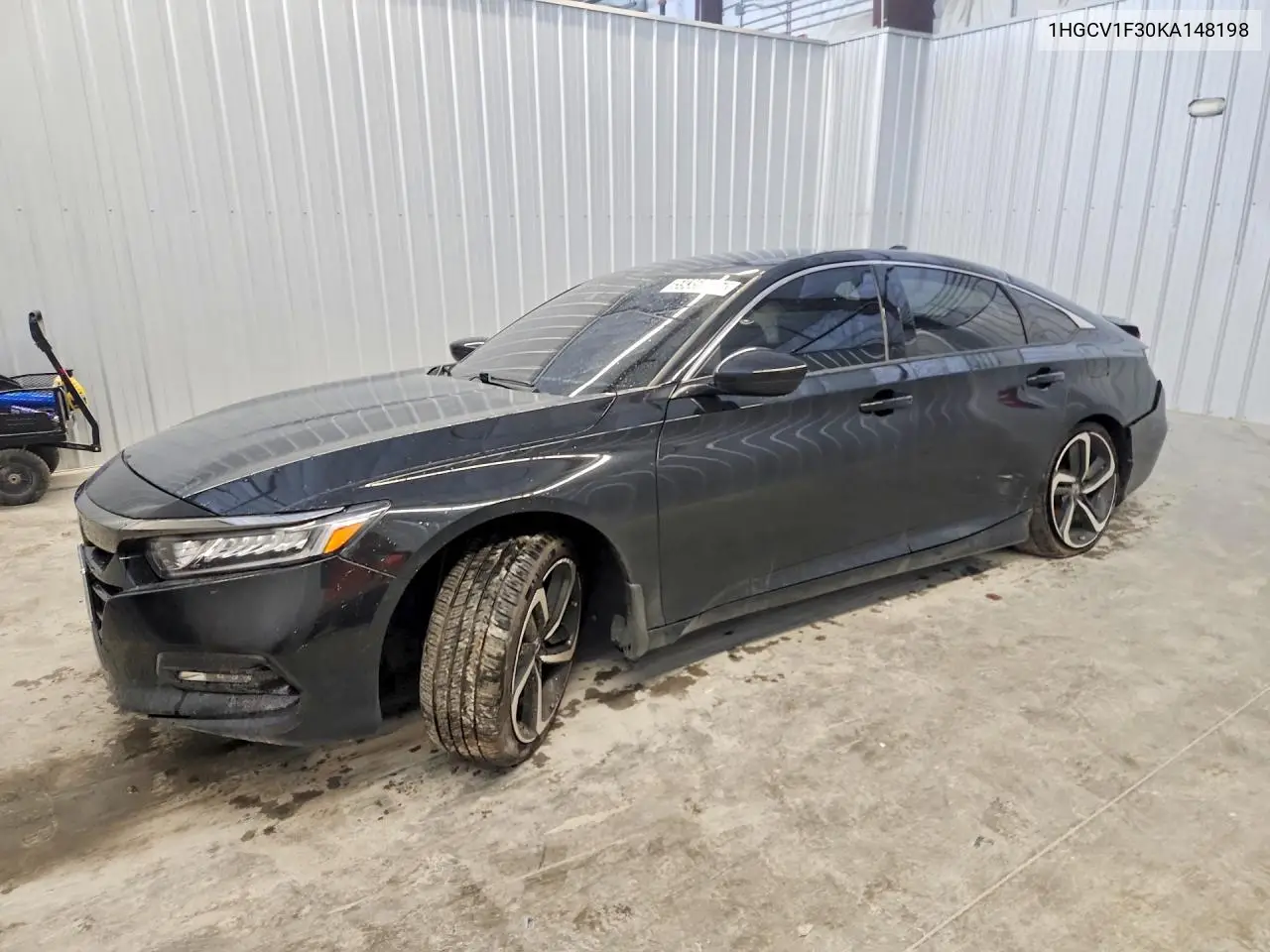 2019 Honda Accord Sport VIN: 1HGCV1F30KA148198 Lot: 59350906