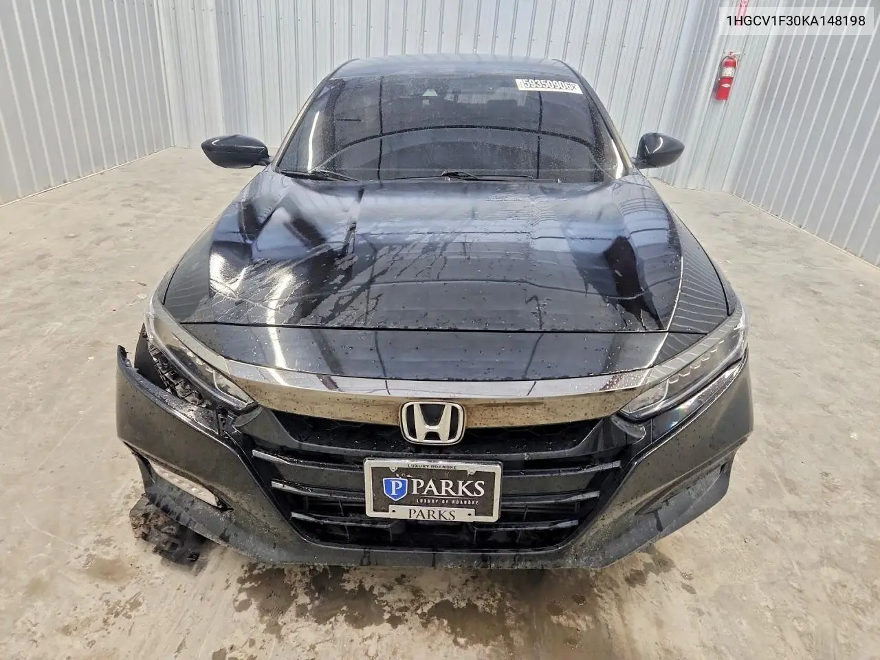 2019 Honda Accord Sport VIN: 1HGCV1F30KA148198 Lot: 59350906