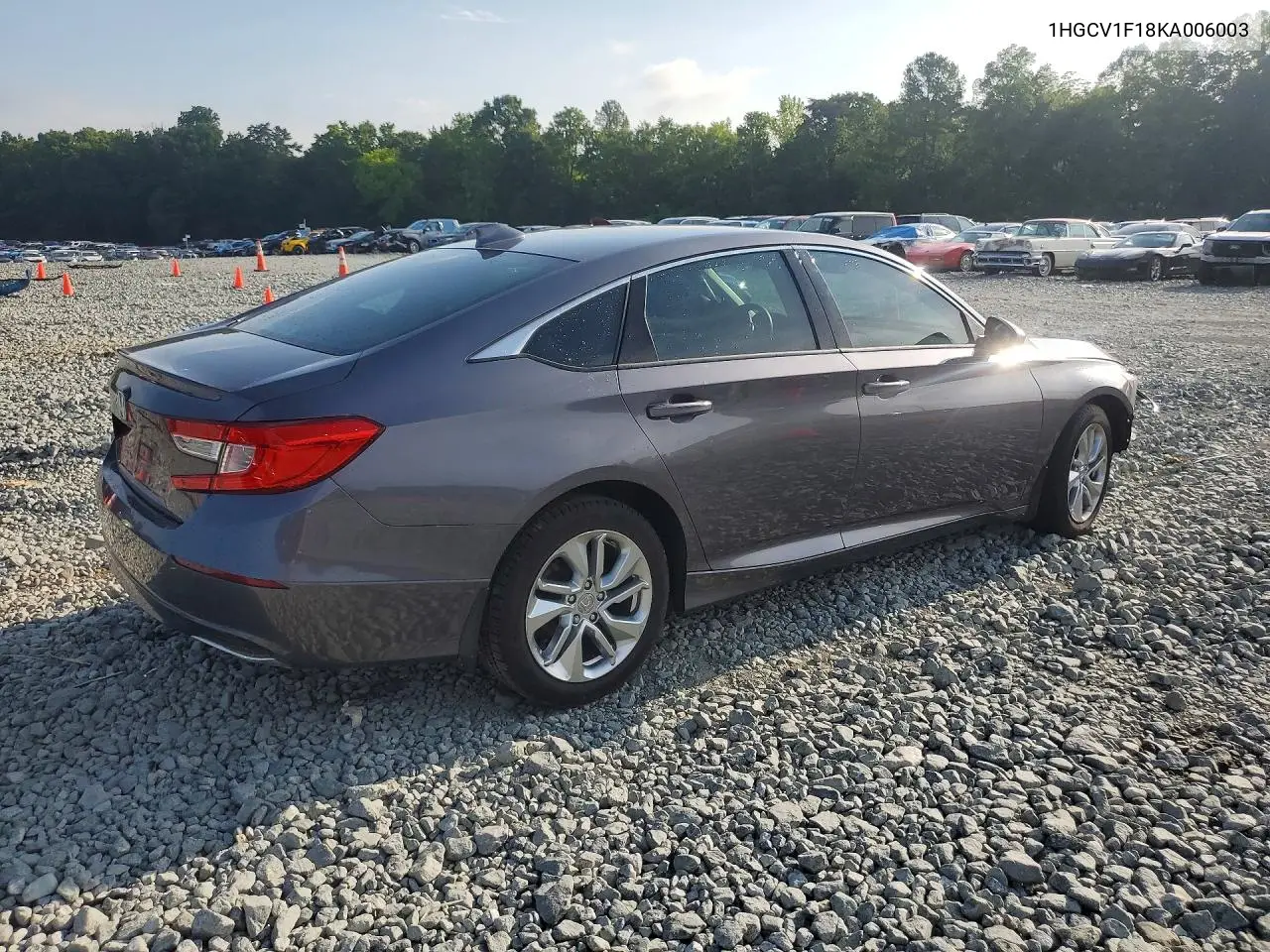 2019 Honda Accord Lx VIN: 1HGCV1F18KA006003 Lot: 59645136
