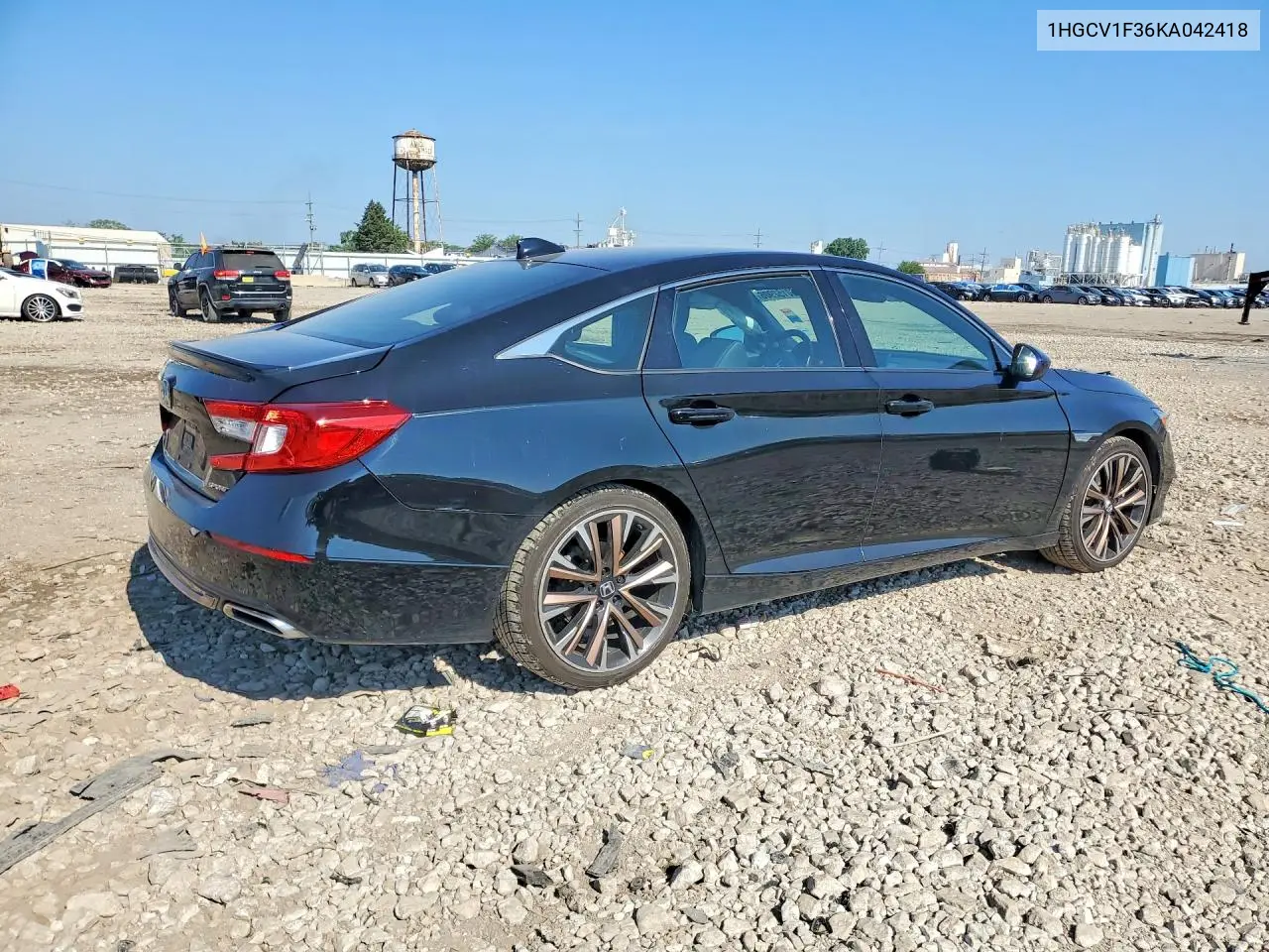 2019 Honda Accord Sport VIN: 1HGCV1F36KA042418 Lot: 60152906