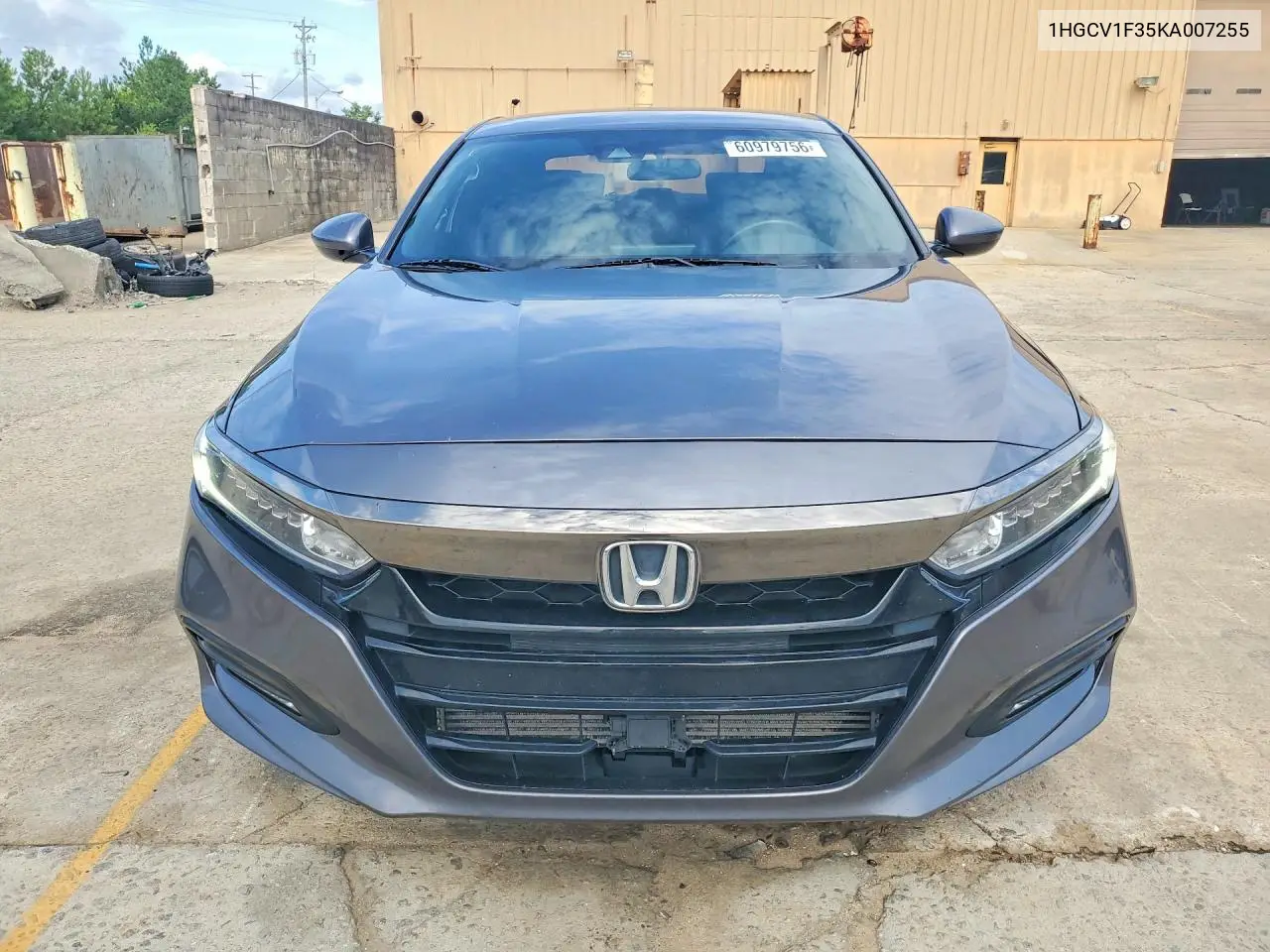 2019 Honda Accord Sport VIN: 1HGCV1F35KA007255 Lot: 60979756