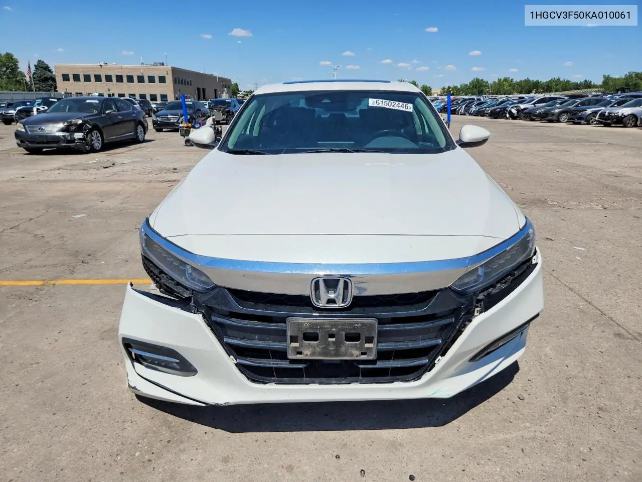 2019 Honda Accord Hybrid Exl VIN: 1HGCV3F50KA010061 Lot: 61502446