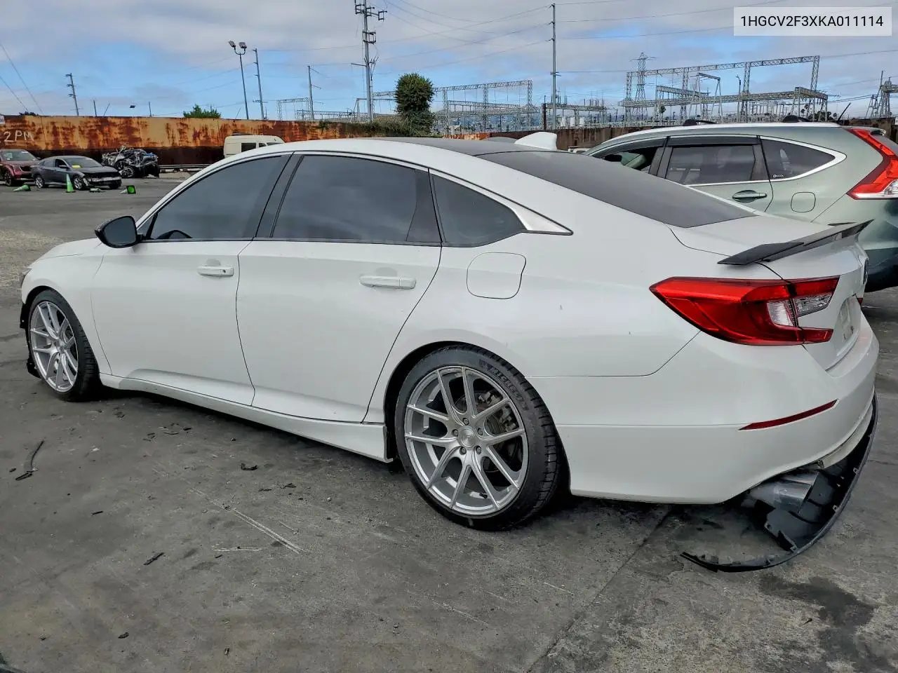 2019 Honda Accord Sport VIN: 1HGCV2F3XKA011114 Lot: 61718276
