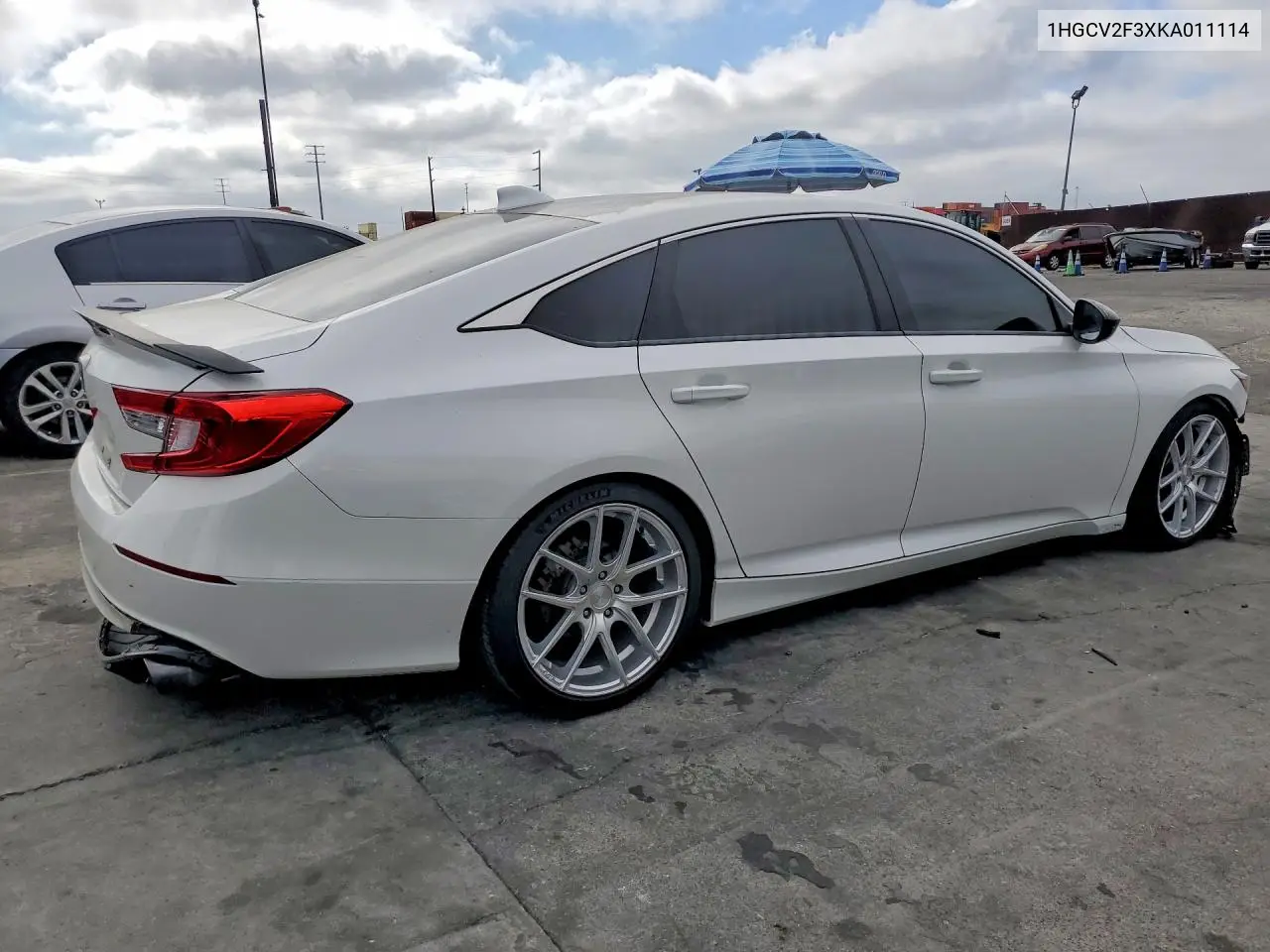 2019 Honda Accord Sport VIN: 1HGCV2F3XKA011114 Lot: 61718276