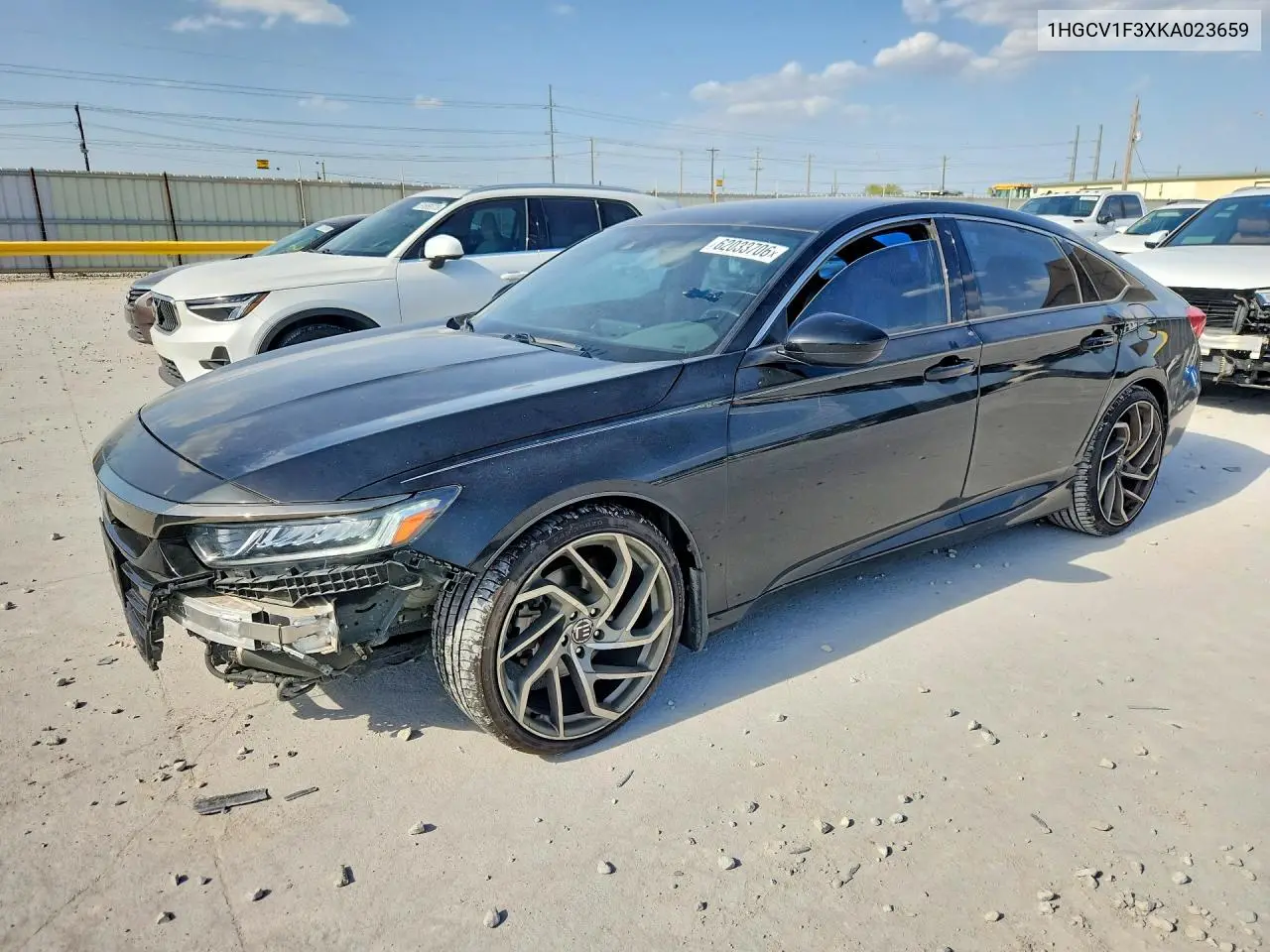 2019 Honda Accord Sport VIN: 1HGCV1F3XKA023659 Lot: 62033706