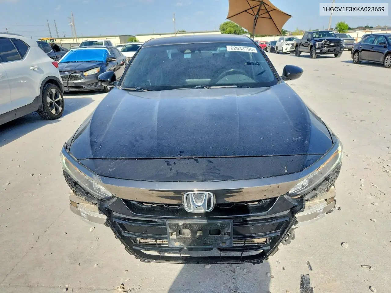 2019 Honda Accord Sport VIN: 1HGCV1F3XKA023659 Lot: 62033706