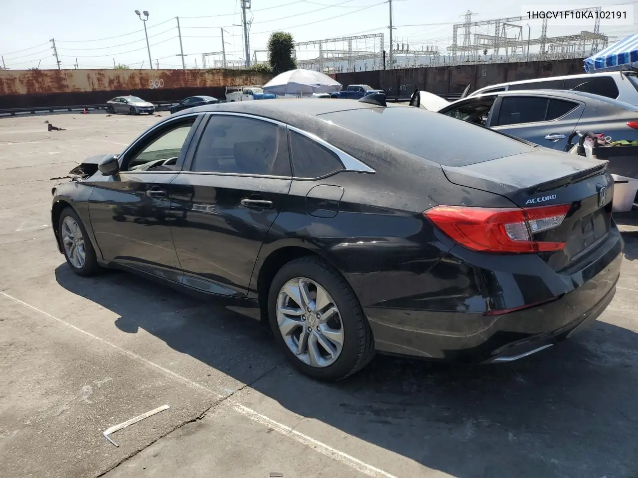 1HGCV1F10KA102191 2019 Honda Accord Lx