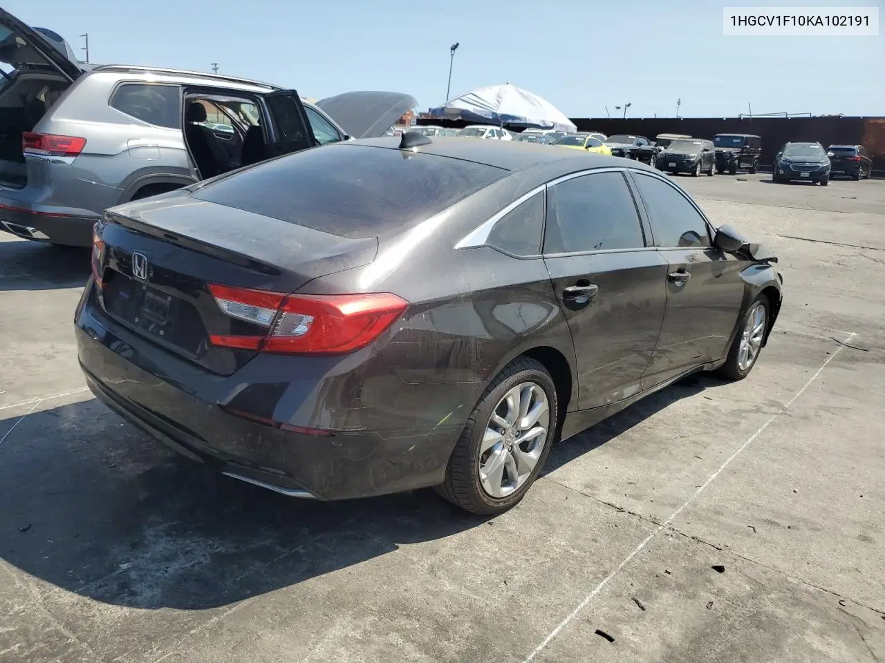 1HGCV1F10KA102191 2019 Honda Accord Lx