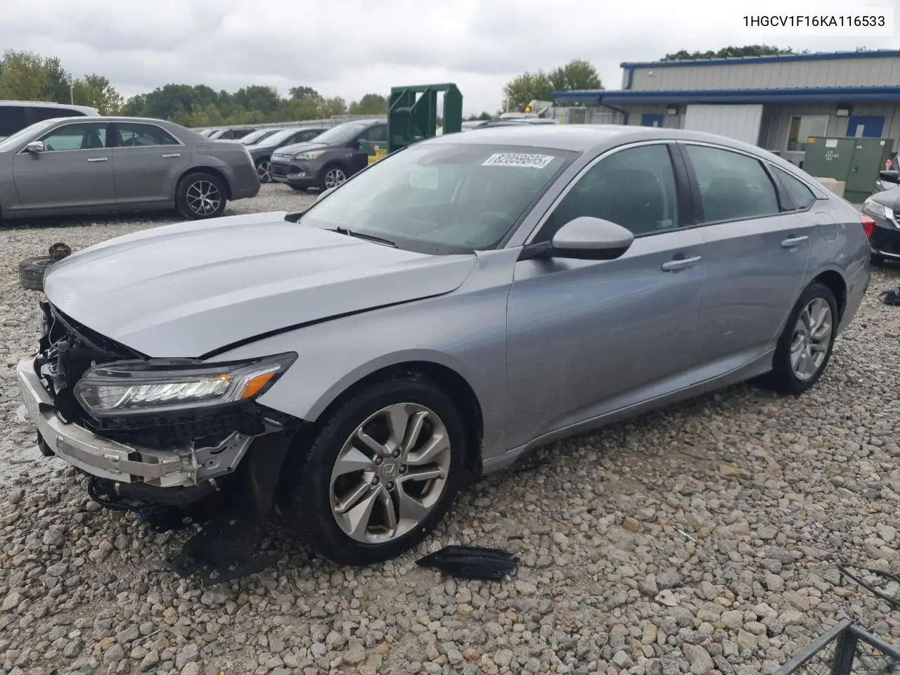 1HGCV1F16KA116533 2019 Honda Accord Lx