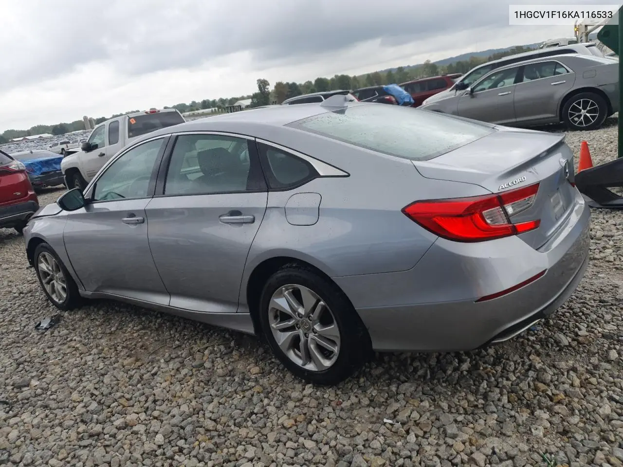 1HGCV1F16KA116533 2019 Honda Accord Lx