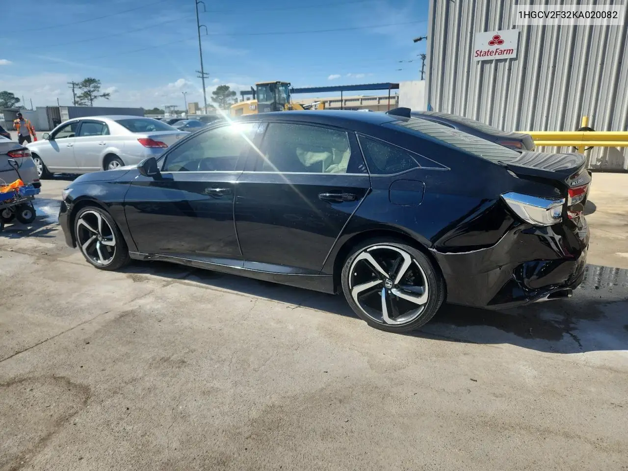 1HGCV2F32KA020082 2019 Honda Accord Sport