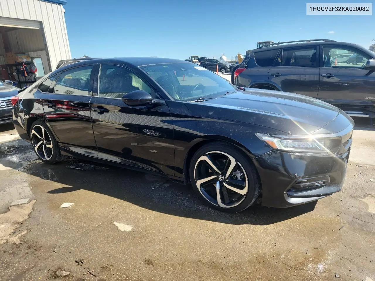 1HGCV2F32KA020082 2019 Honda Accord Sport