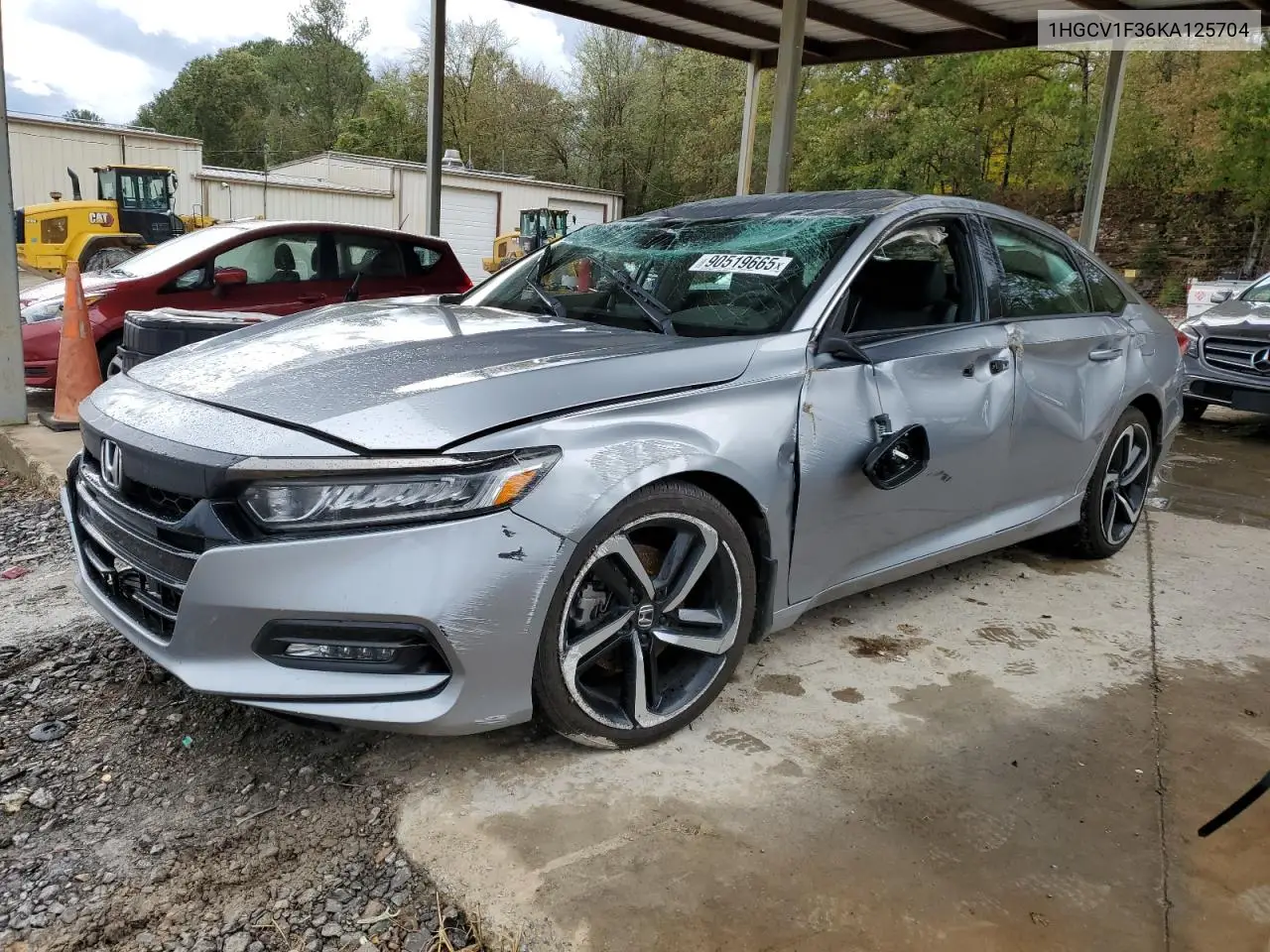 1HGCV1F36KA125704 2019 Honda Accord Sport