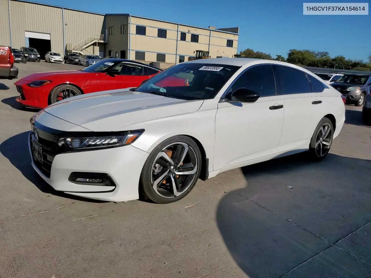 1HGCV1F37KA154614 2019 Honda Accord Sport