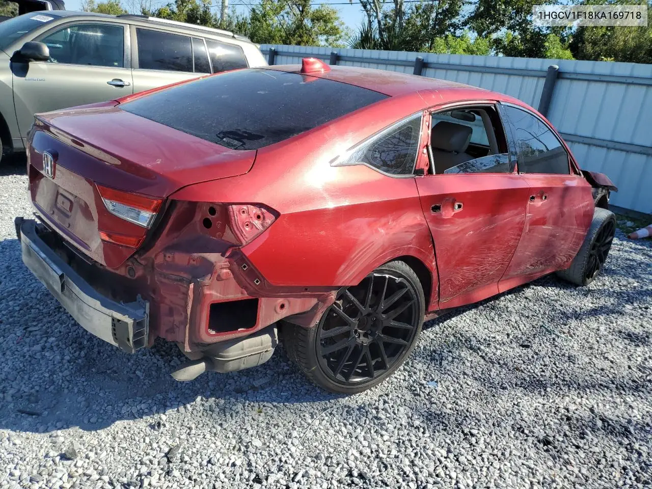 1HGCV1F18KA169718 2019 Honda Accord Lx