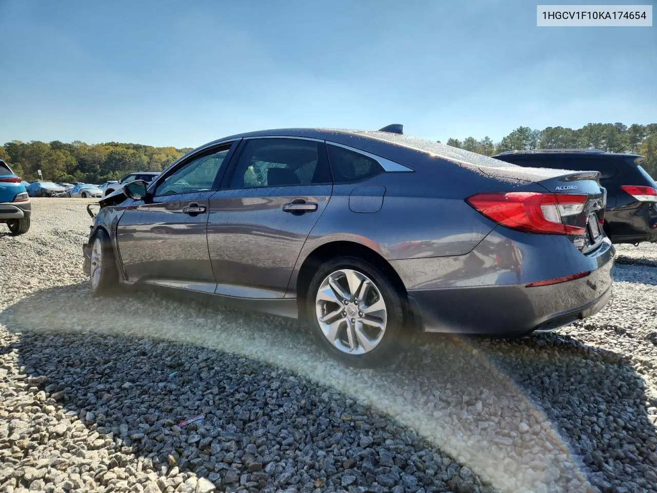1HGCV1F10KA174654 2019 Honda Accord Lx