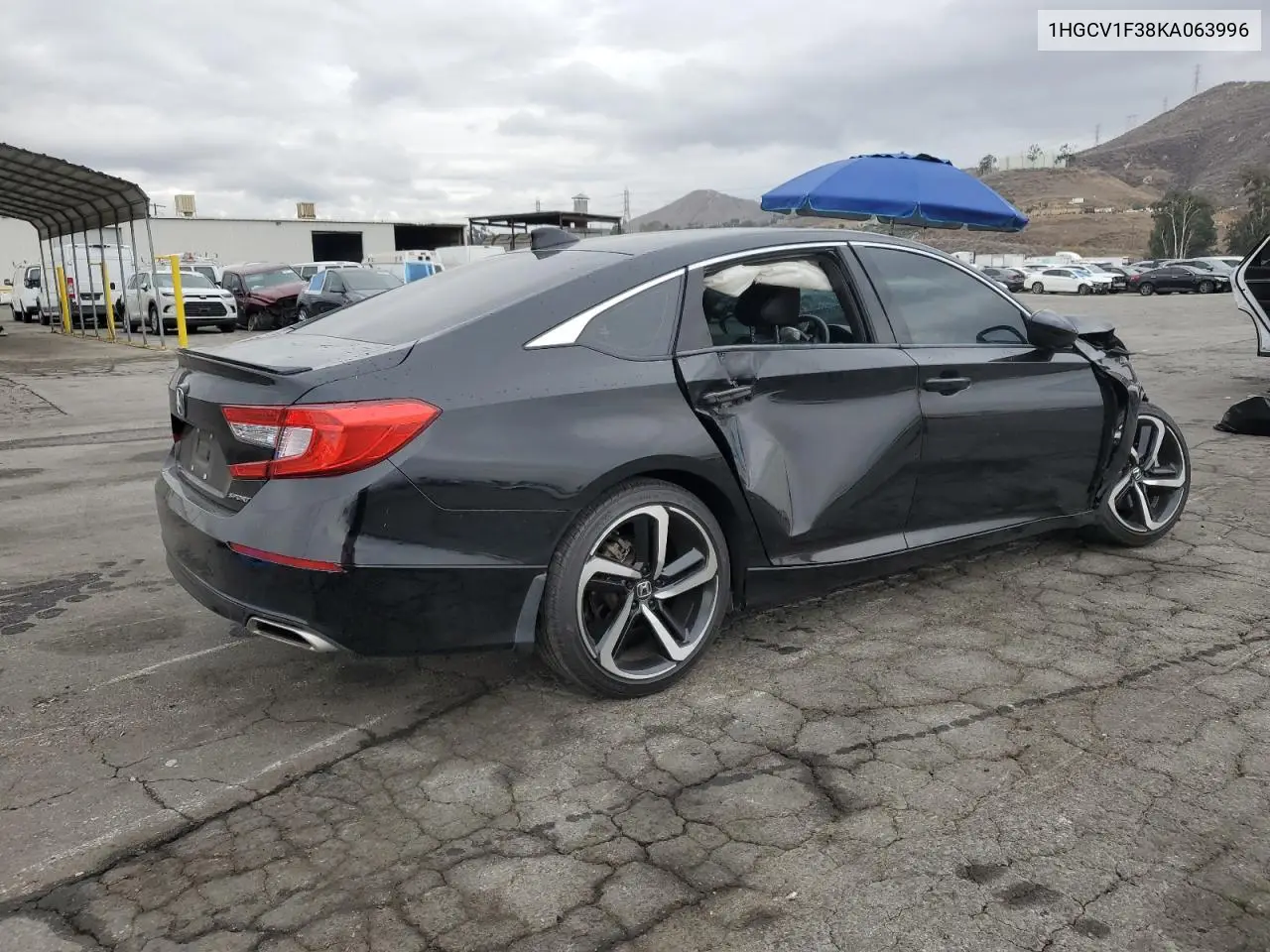 1HGCV1F38KA063996 2019 Honda Accord Sport