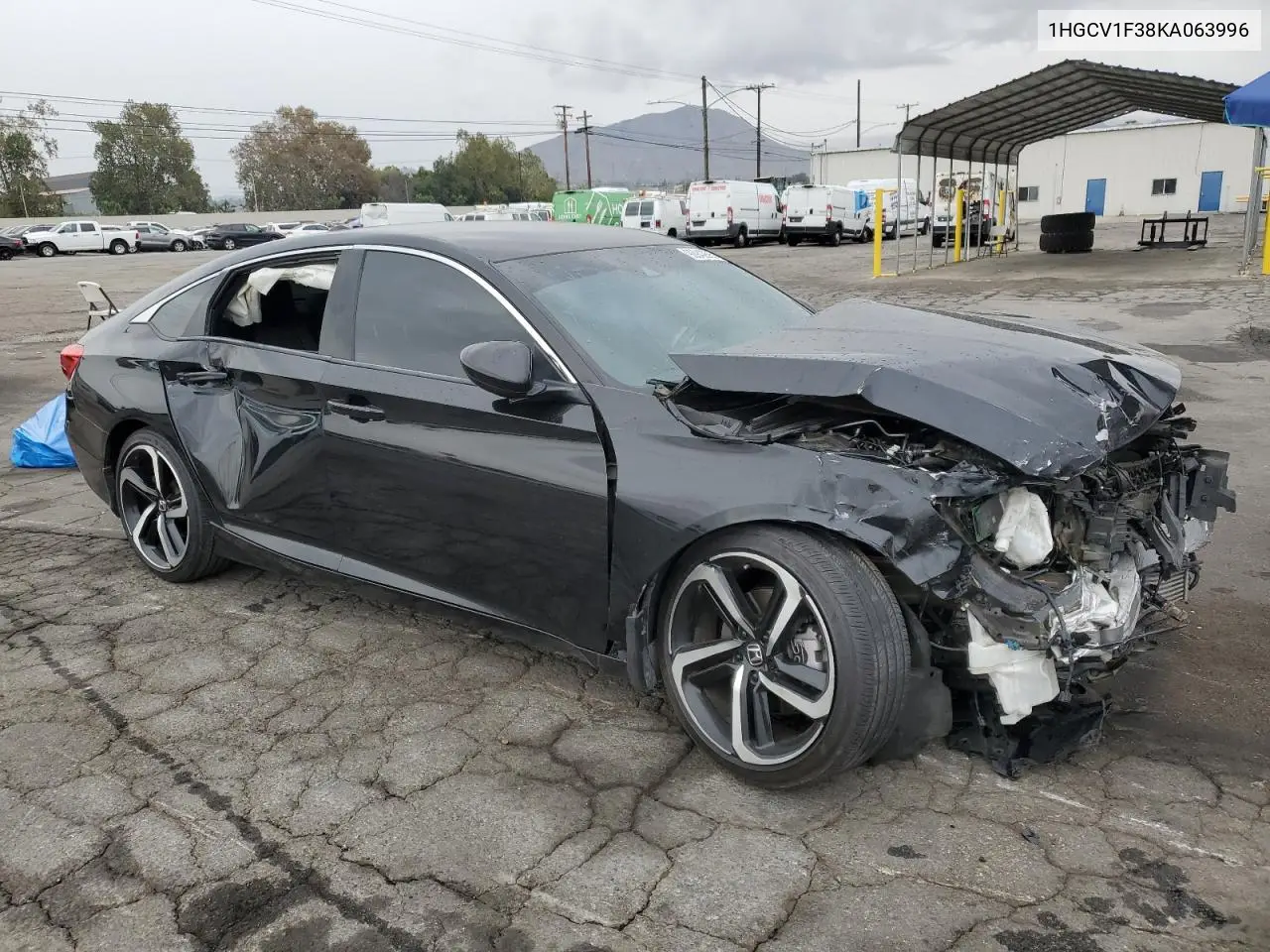 1HGCV1F38KA063996 2019 Honda Accord Sport