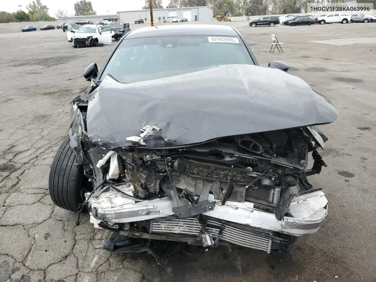 1HGCV1F38KA063996 2019 Honda Accord Sport