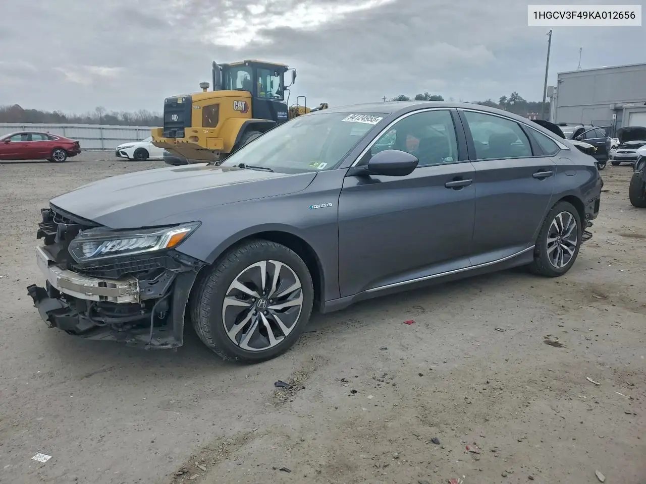 1HGCV3F49KA012656 2019 Honda Accord Hybrid Ex