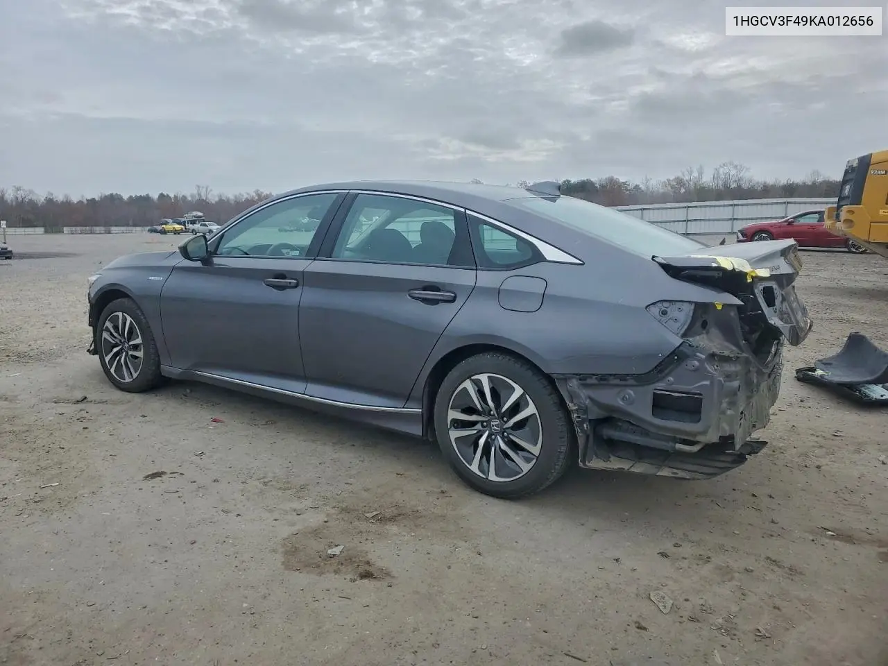 1HGCV3F49KA012656 2019 Honda Accord Hybrid Ex