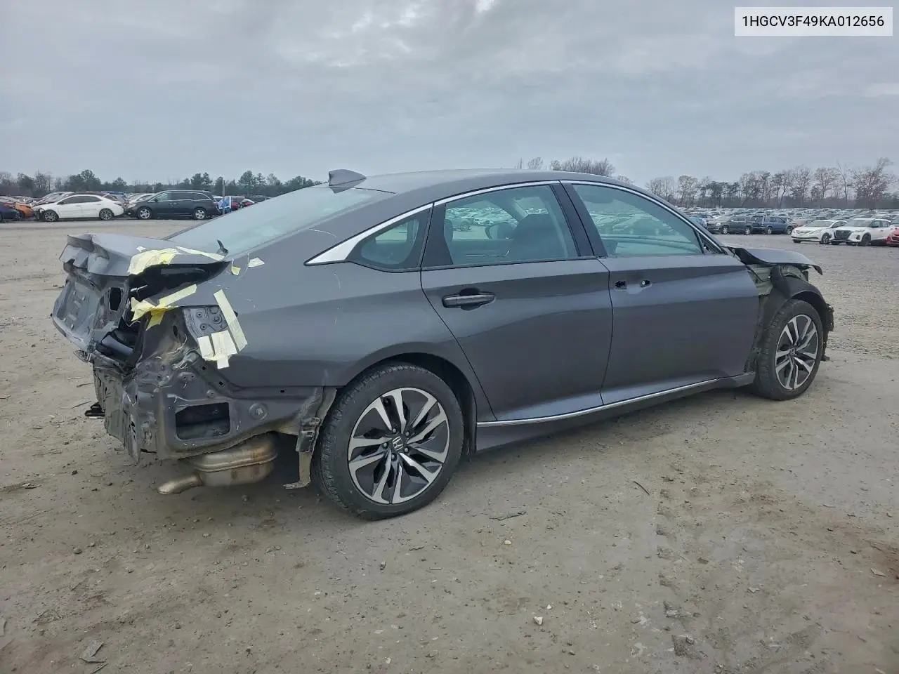 1HGCV3F49KA012656 2019 Honda Accord Hybrid Ex