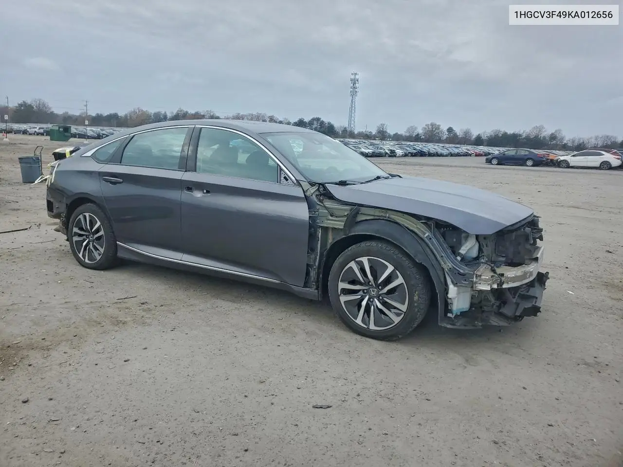 1HGCV3F49KA012656 2019 Honda Accord Hybrid Ex