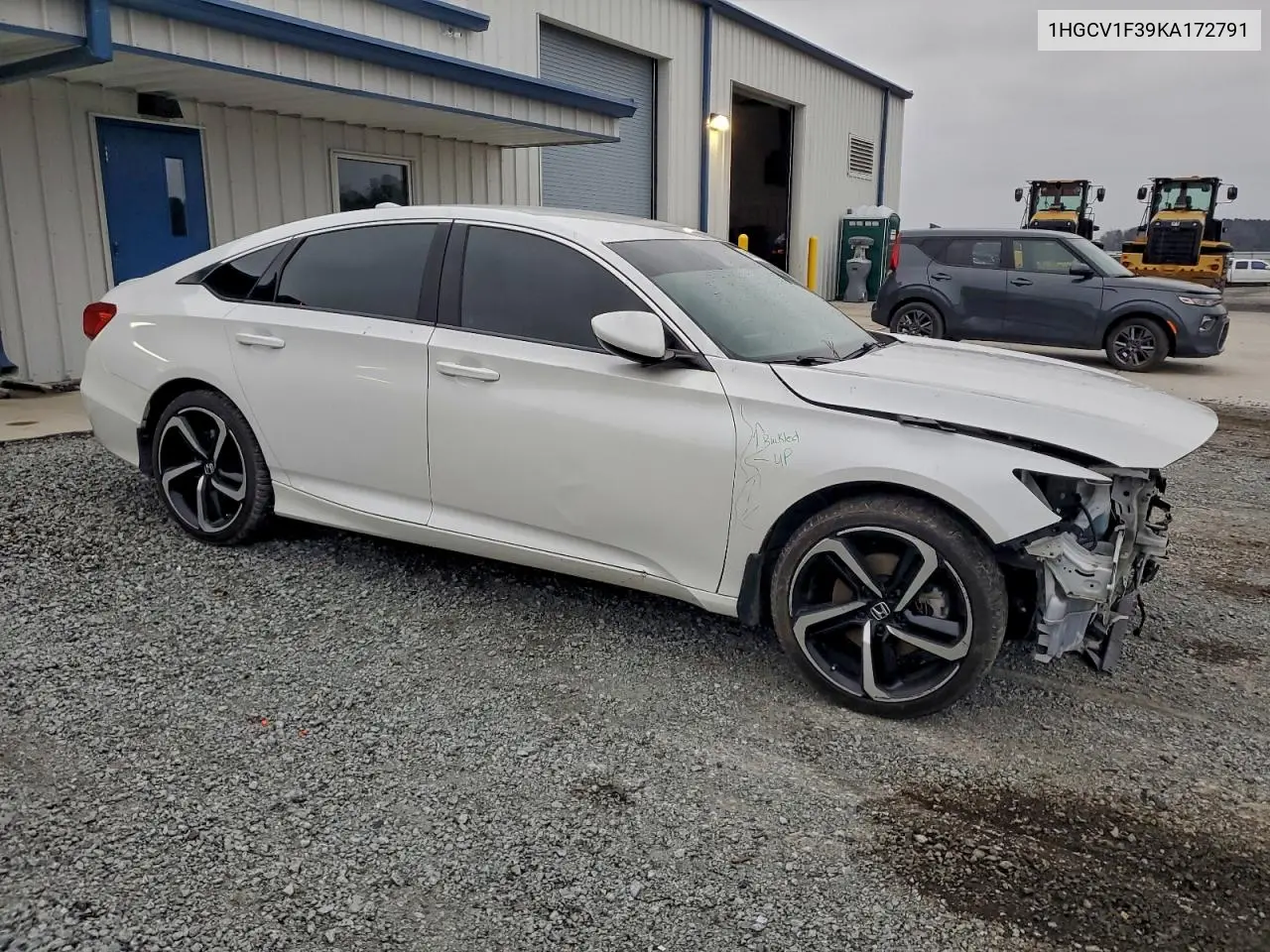 1HGCV1F39KA172791 2019 Honda Accord Sport