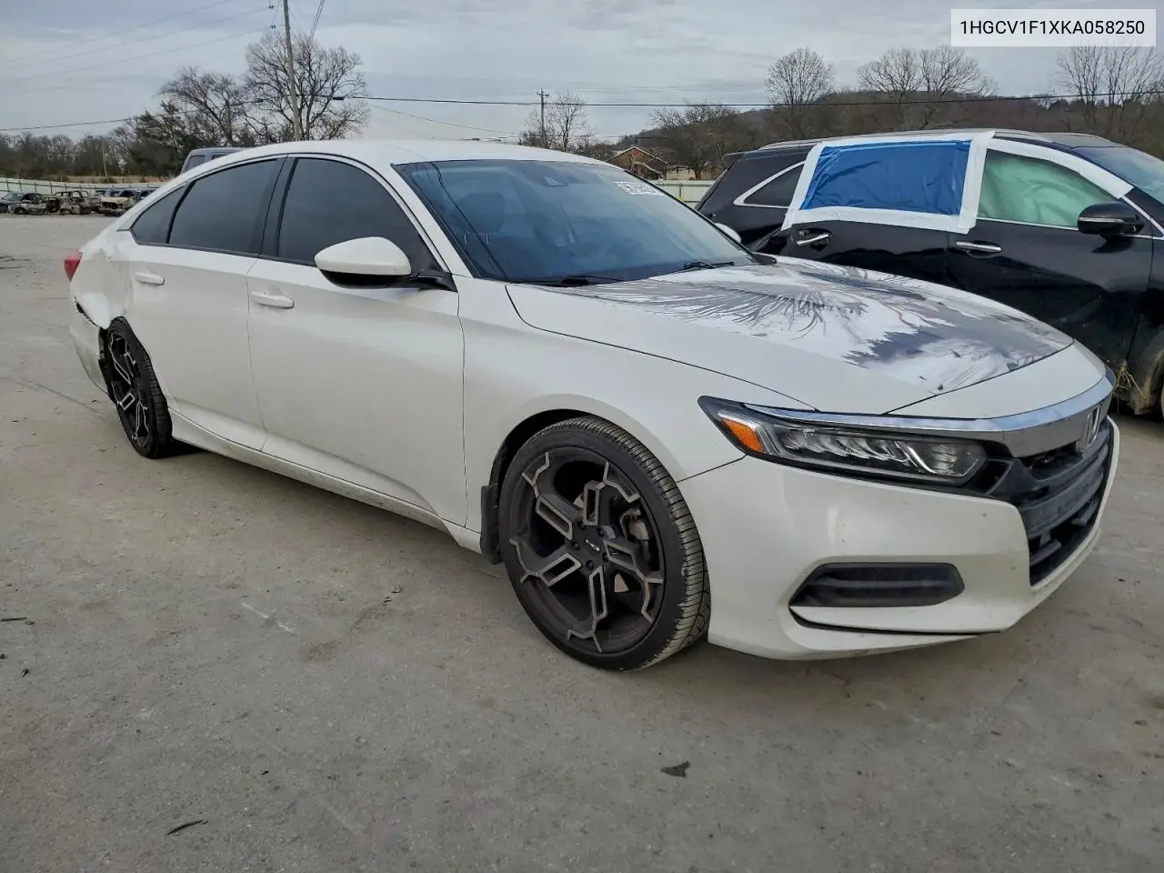 1HGCV1F1XKA058250 2019 Honda Accord Lx