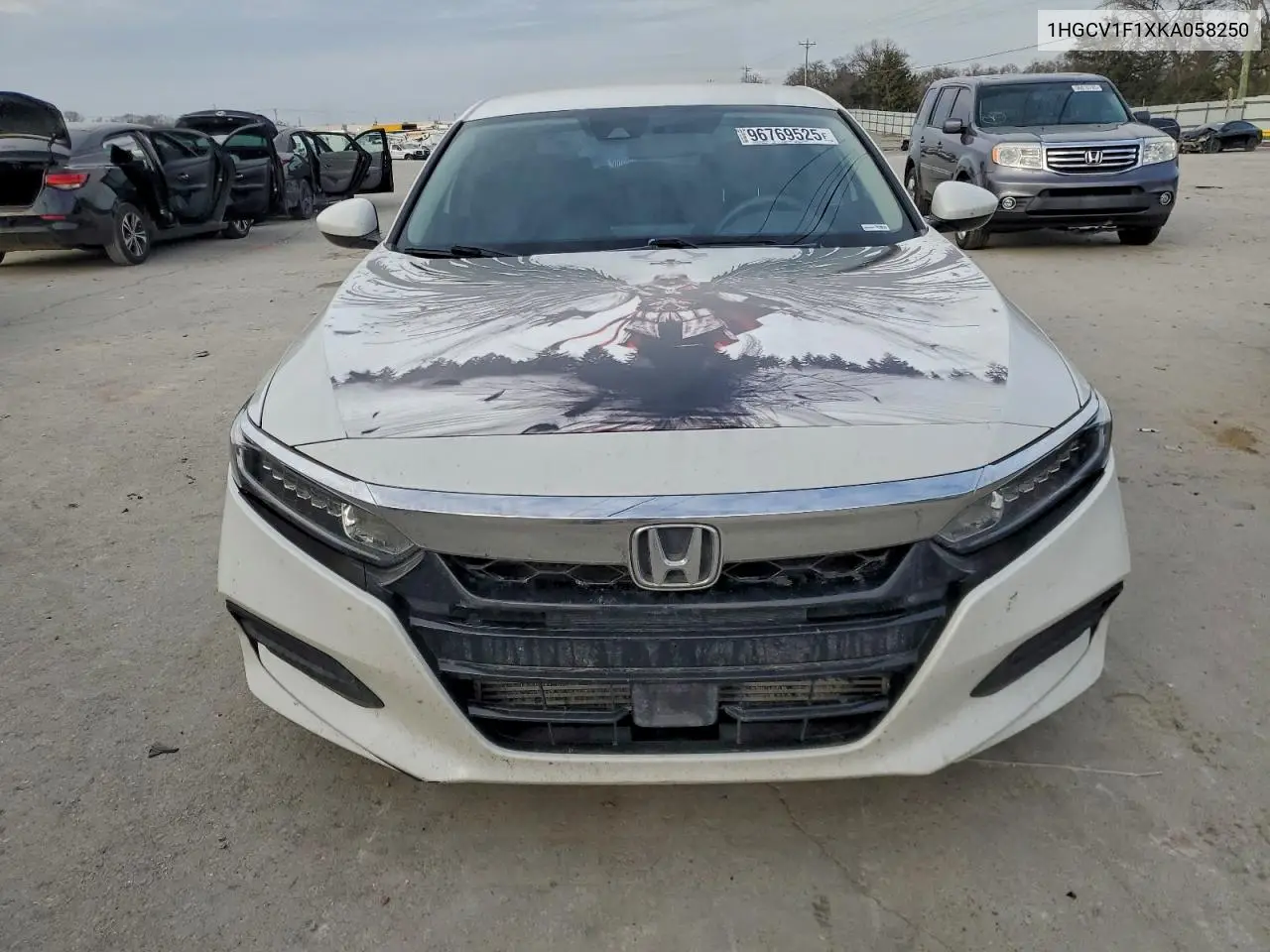 1HGCV1F1XKA058250 2019 Honda Accord Lx