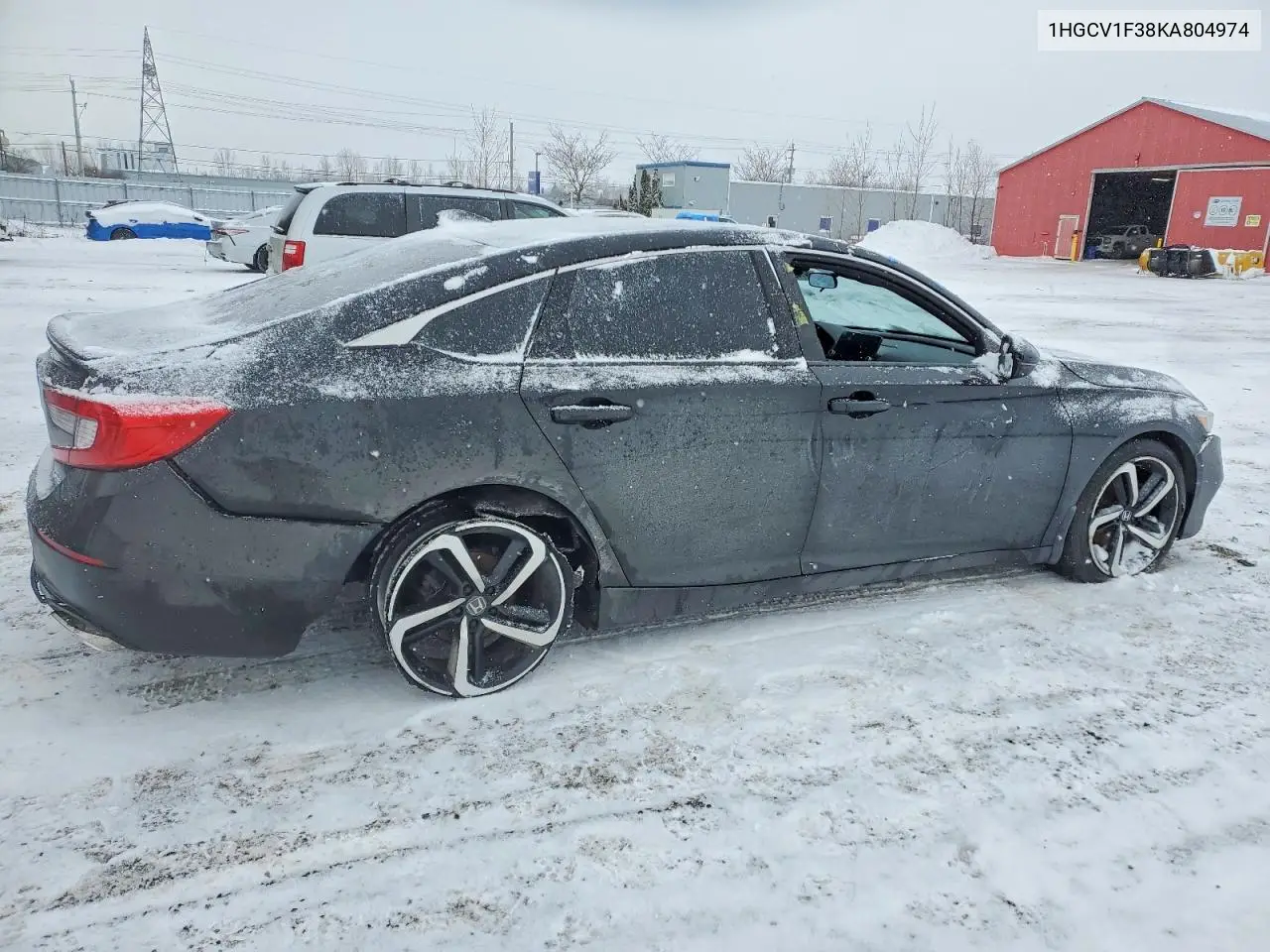 1HGCV1F38KA804874 2019 Honda Accord Sport