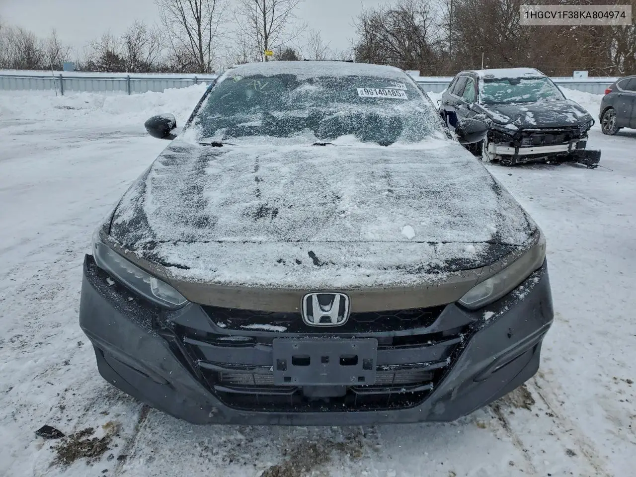 1HGCV1F38KA804874 2019 Honda Accord Sport