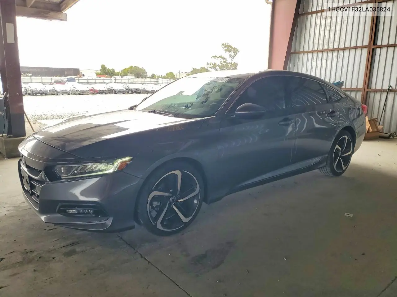 2020 Honda Accord Sport VIN: 1HGCV1F32LA035824 Lot: 59386746