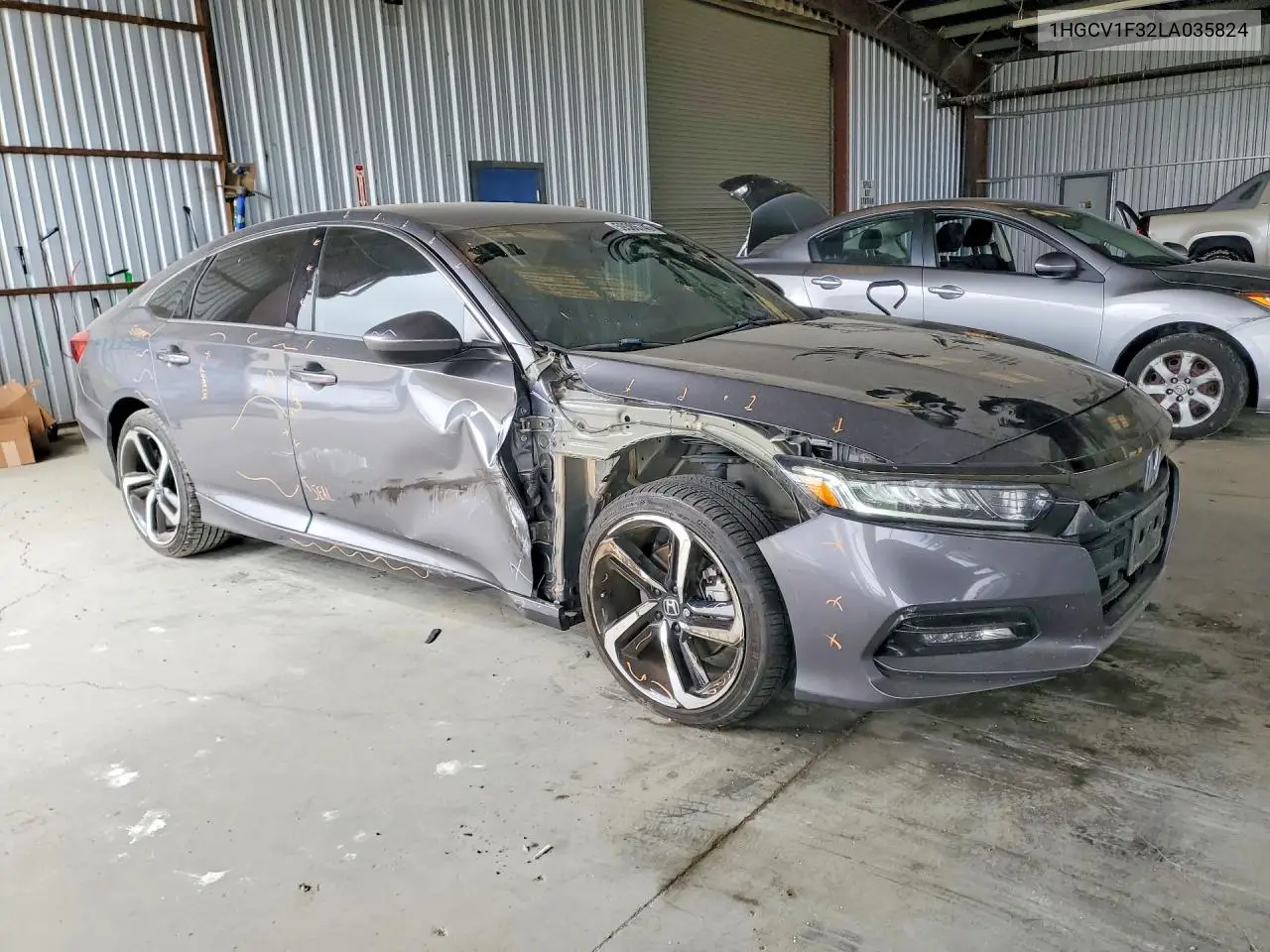 2020 Honda Accord Sport VIN: 1HGCV1F32LA035824 Lot: 59386746