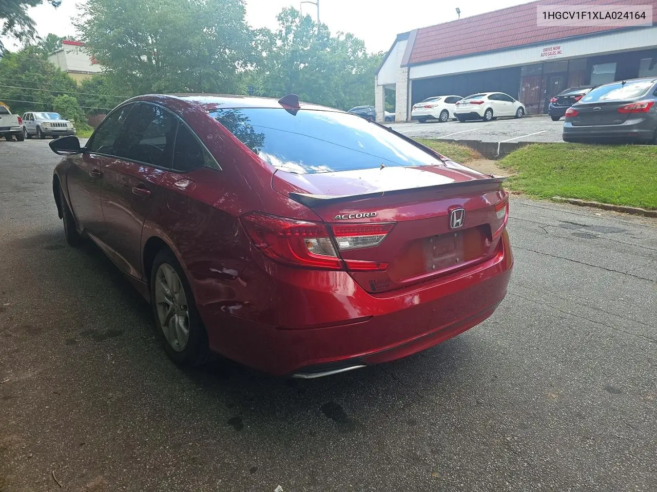 2020 Honda Accord Lx VIN: 1HGCV1F1XLA024164 Lot: 61776396
