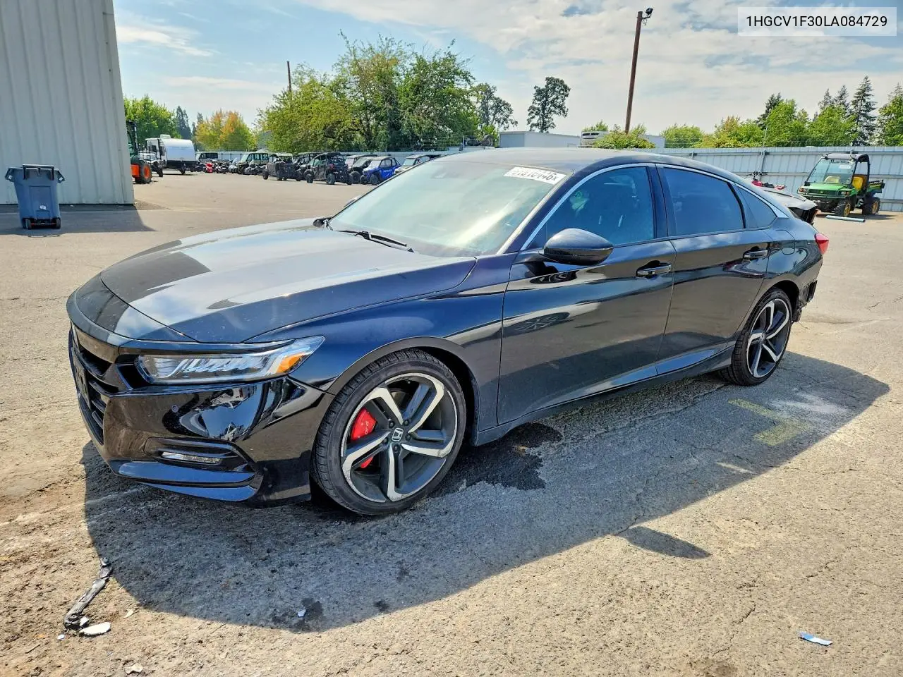 2020 Honda Accord Sport VIN: 1HGCV1F30LA084729 Lot: 61816446