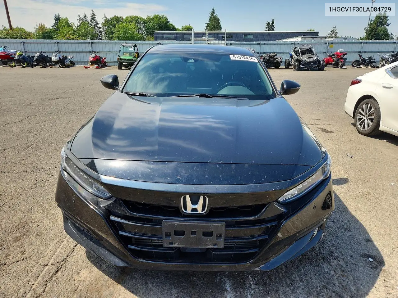 2020 Honda Accord Sport VIN: 1HGCV1F30LA084729 Lot: 61816446