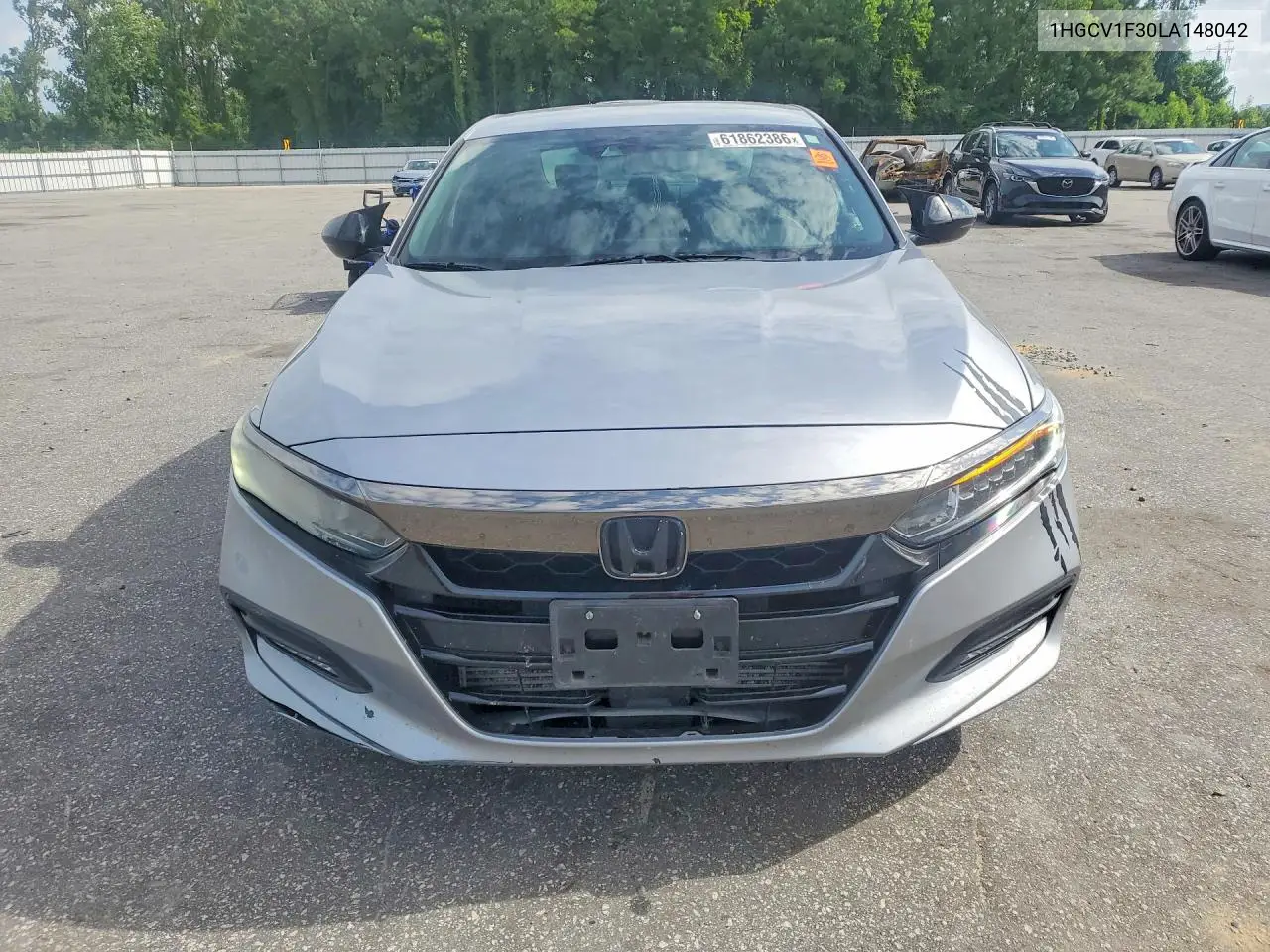 2020 Honda Accord Sport VIN: 1HGCV1F30LA148042 Lot: 61862386
