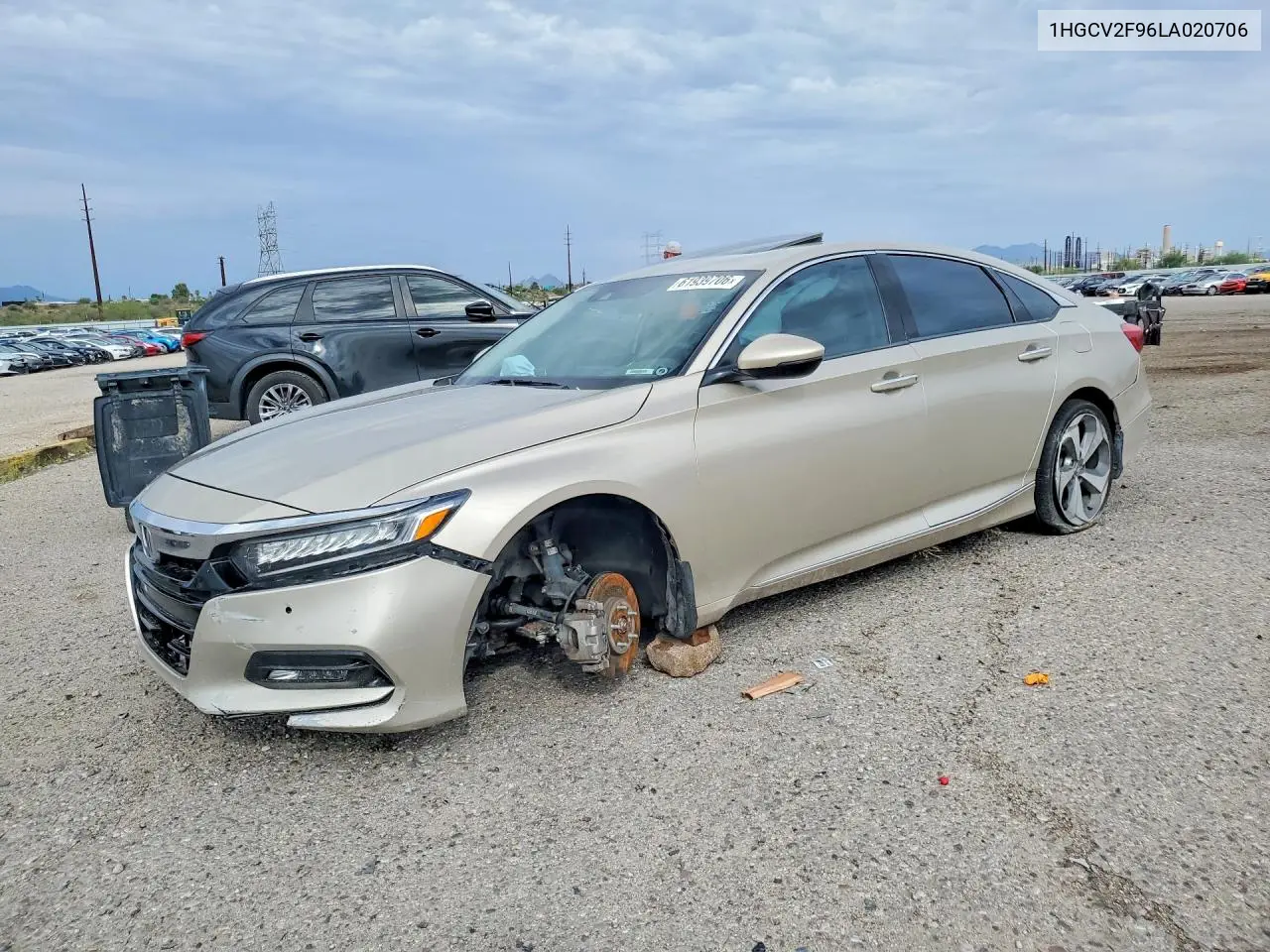 2020 Honda Accord Touring VIN: 1HGCV2F96LA020706 Lot: 61939706