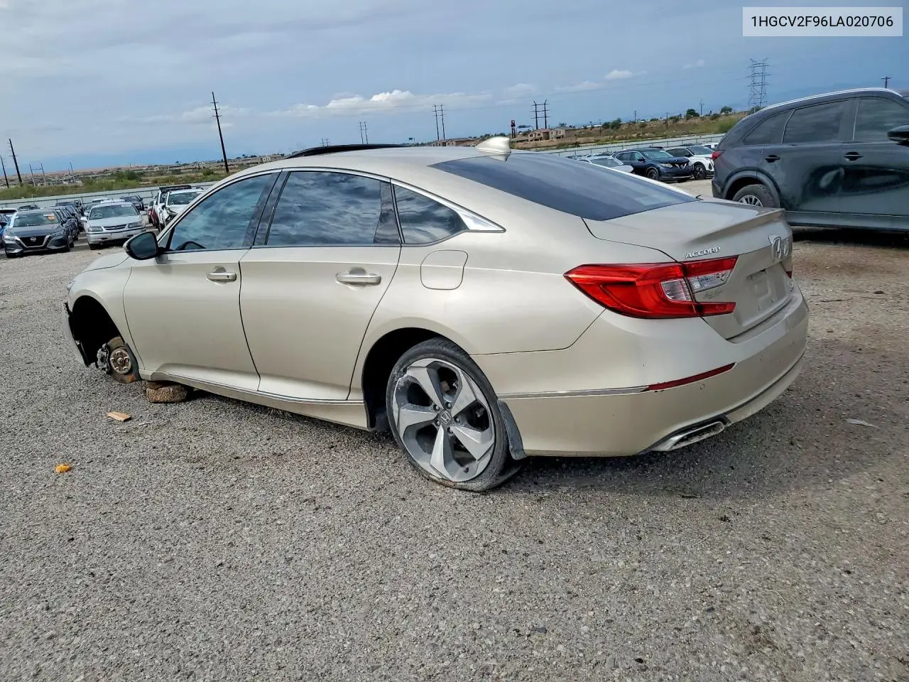 2020 Honda Accord Touring VIN: 1HGCV2F96LA020706 Lot: 61939706