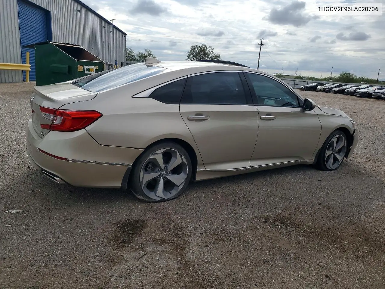 2020 Honda Accord Touring VIN: 1HGCV2F96LA020706 Lot: 61939706